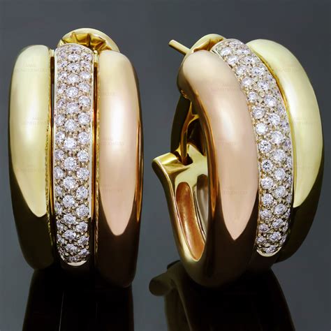 cartier replica trinity earrings|cartier trinity rings with diamonds.